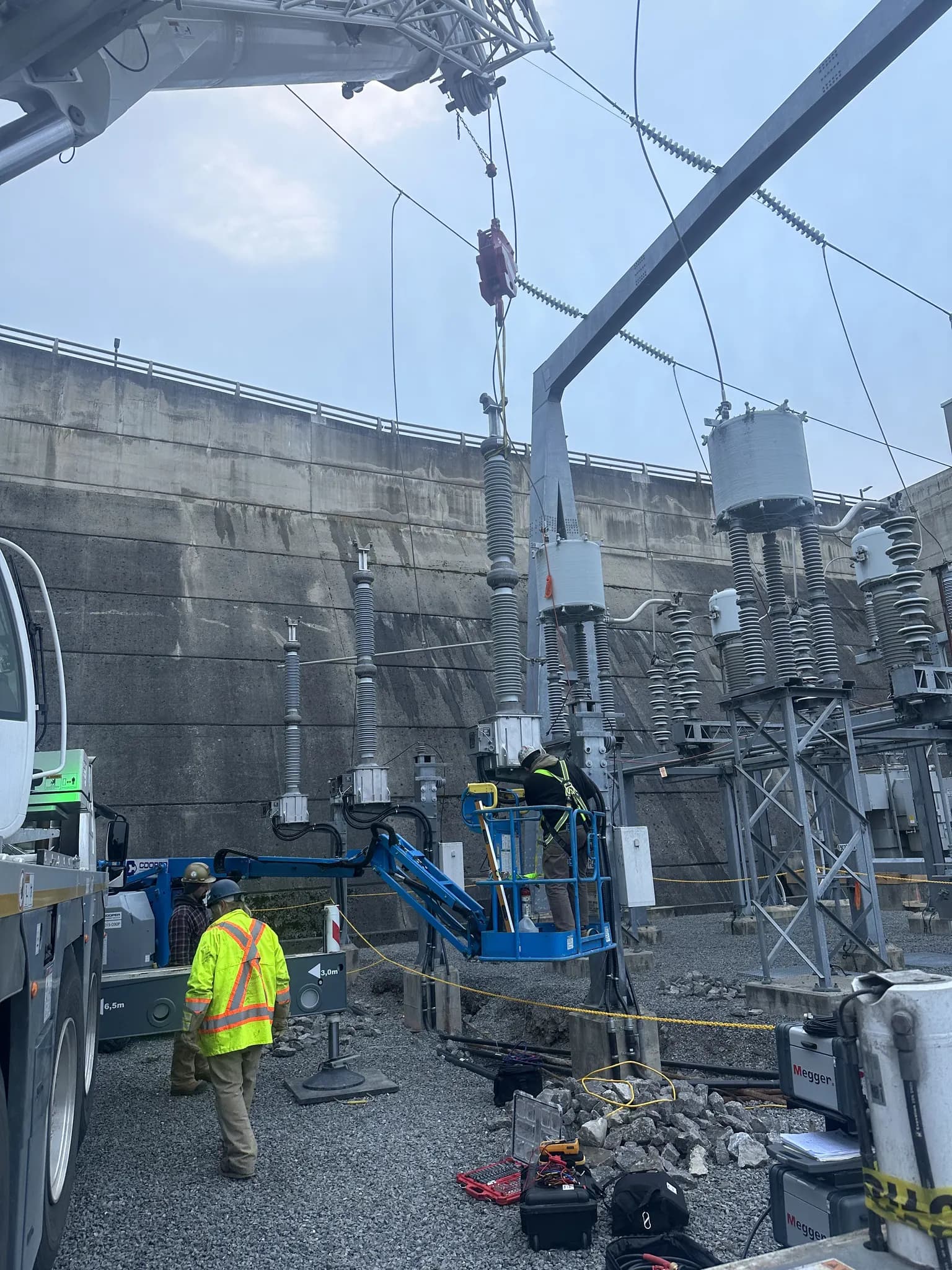 Arnprior 230 kV CVT commissioning